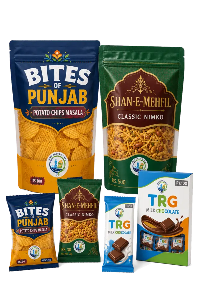 Twin Roots Global confectionery product range