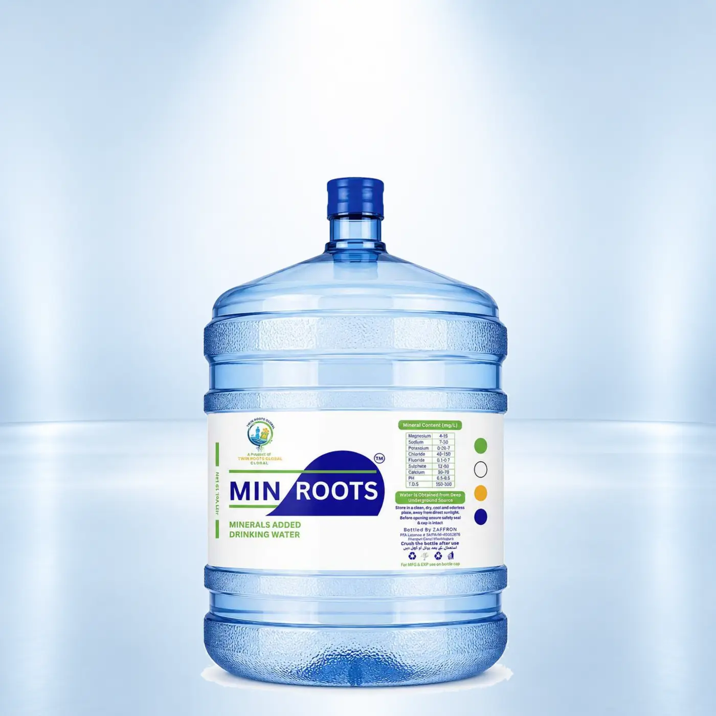 MIN ROOTS 19L Drinking Water — Single Bottle